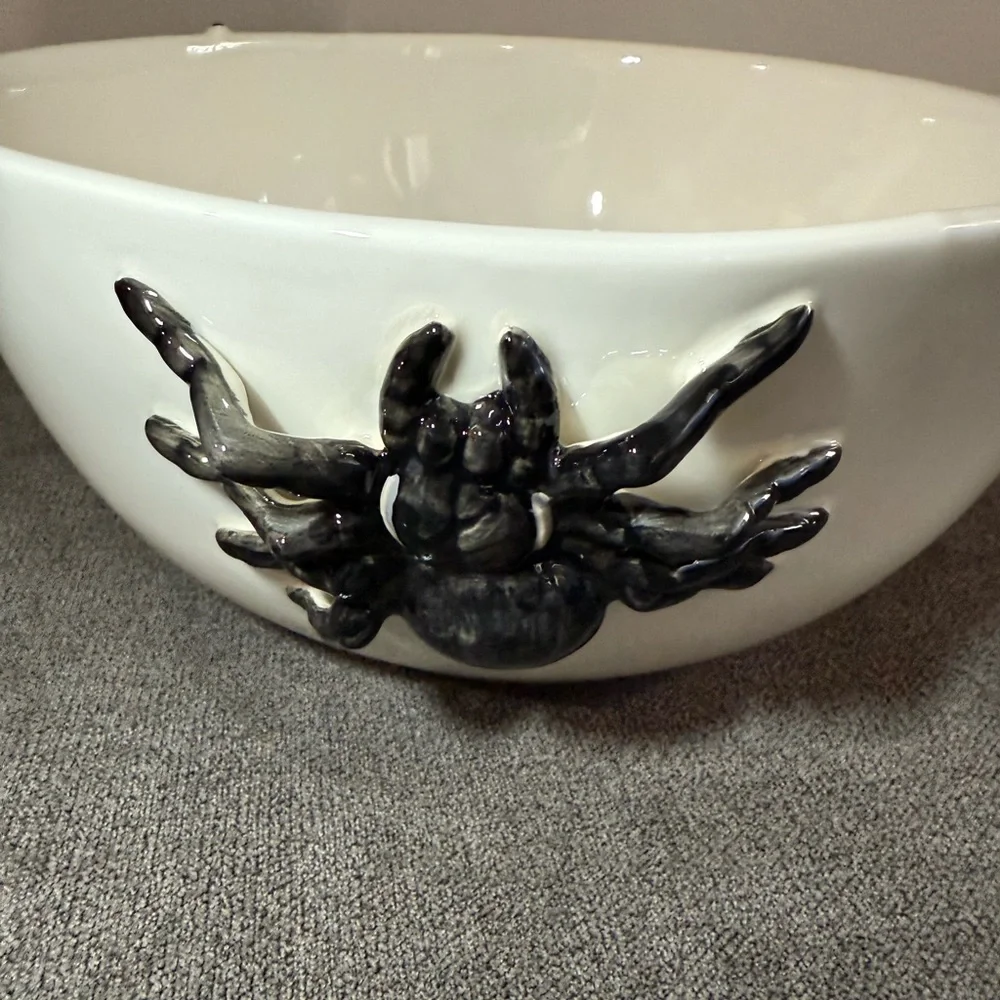 Williams Sonoma Spider Candy Bowl